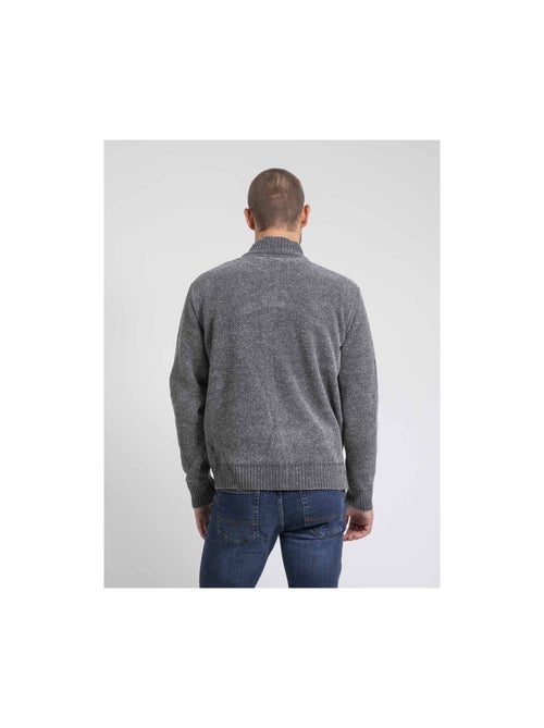 Cárdigan con cremallera cuello alto LYGALE - Kiabi