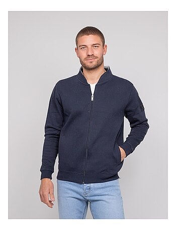 Cárdigan con cremallera de algodón WALIVIO