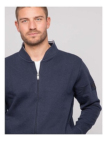 Cárdigan con cremallera de algodón WALIVIO