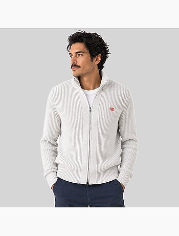 Cárdigan con cremallera flexible – geographical norway