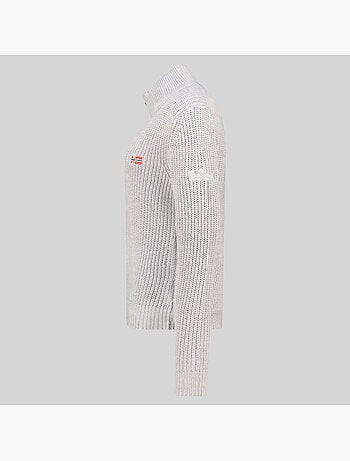 Cárdigan con cremallera flexible – geographical norway