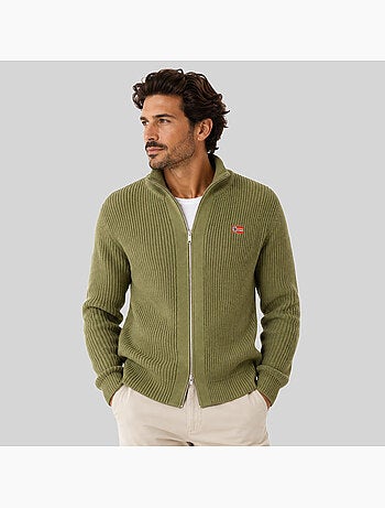 Cárdigan con cremallera flexible – geographical norway
