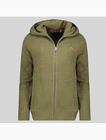 Cárdigan con cremallera flexibus – geographical norway