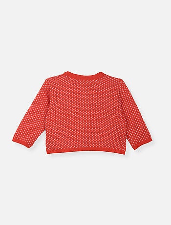 Cárdigan con motivo de golondrinas