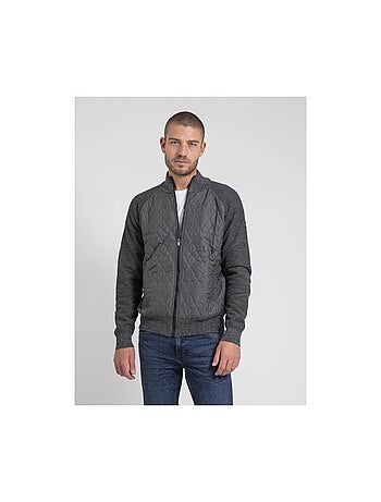 Cárdigan cuello alto con forro sherpa LAMANTIN