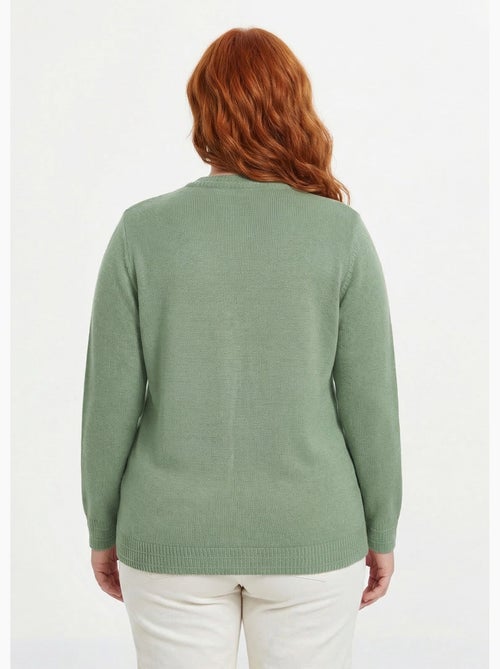 Cárdigan de manga larga con botones - Afibel - Kiabi