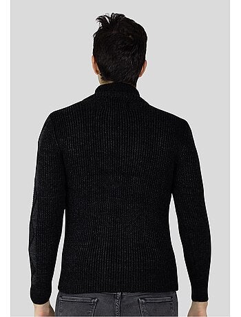 Cárdigan de manga larga y cuello redondo Kebello