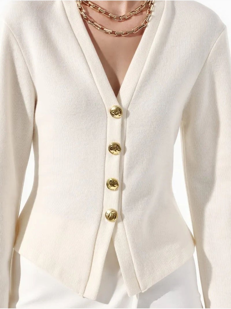 Cárdigan de mezcla de algodón busem Beige arcilla - Kiabi