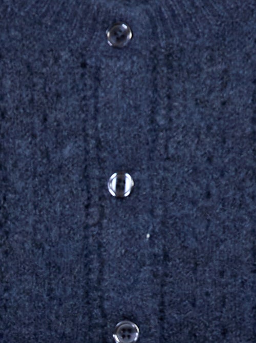 Cárdigan de punto calado - Kiabi