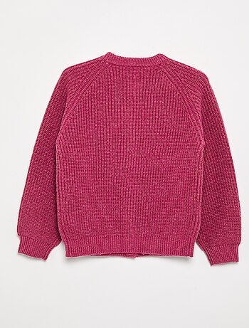 Cárdigan de punto cálido - colección fácil de poner