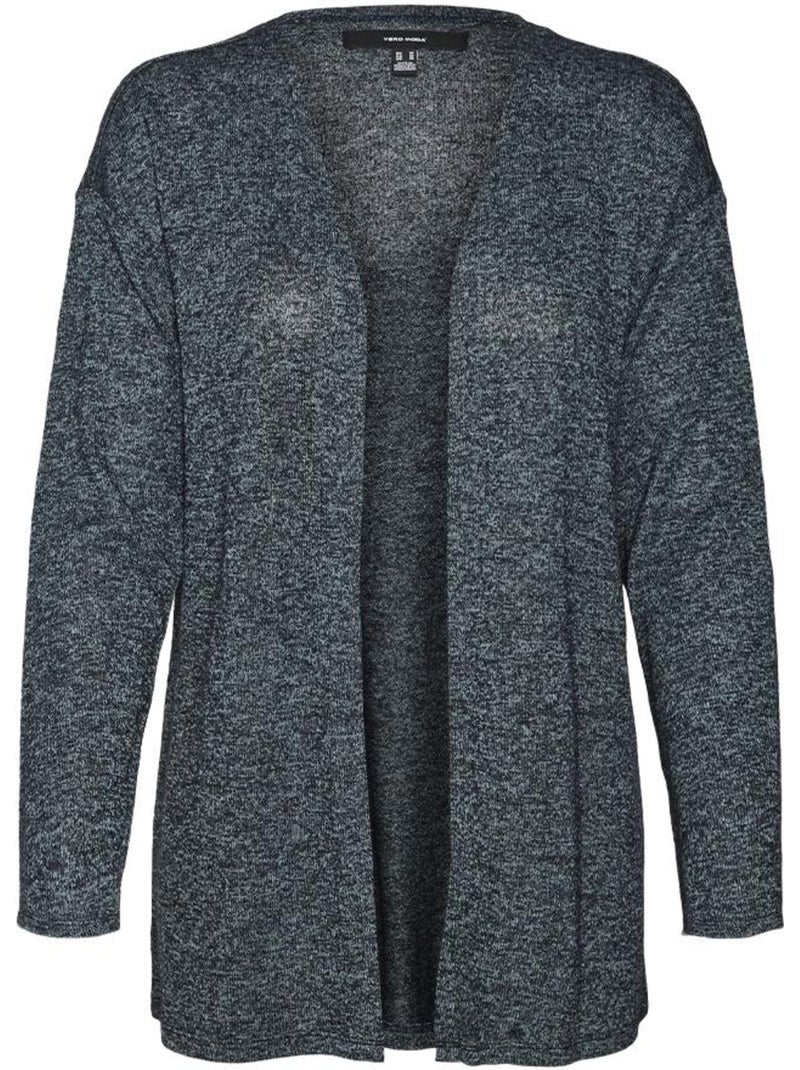 Cárdigan de Punto Fino para Mujer Vero Moda Azul marino - Kiabi