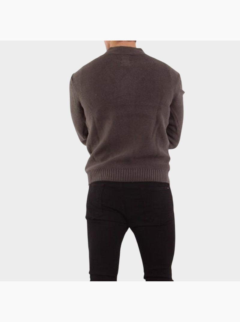 Cardigan de punto Gris - Kiabi