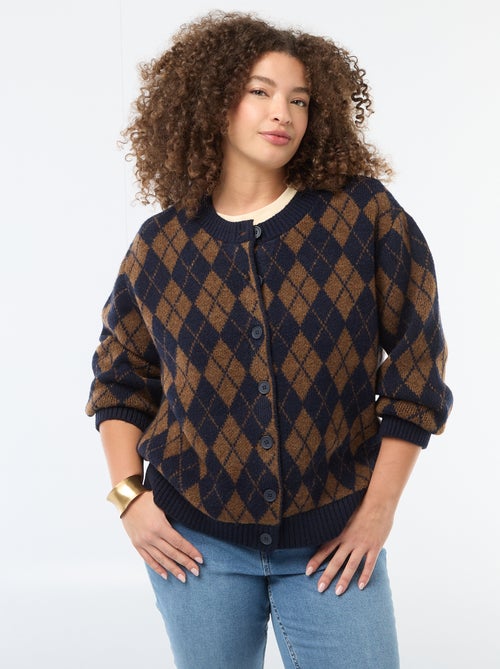 Cárdigan de punto grueso - Kiabi