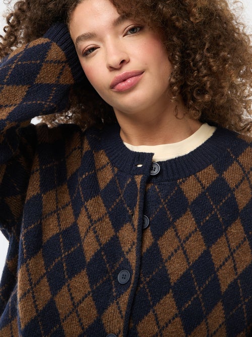 Cárdigan de punto grueso - Kiabi