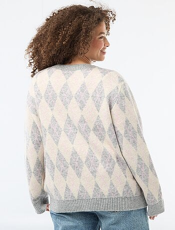 Cárdigan de punto grueso