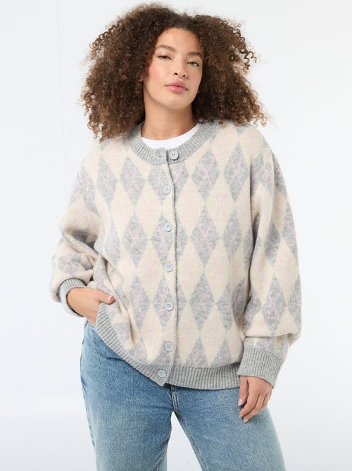 Cárdigan de punto grueso - Kiabi
