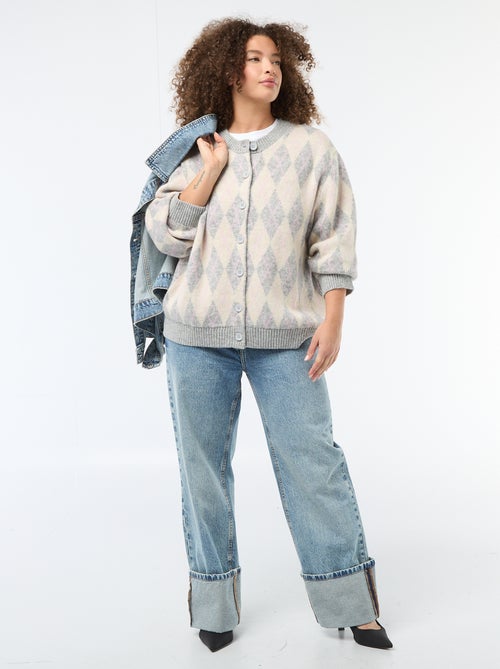 Cárdigan de punto grueso - Kiabi