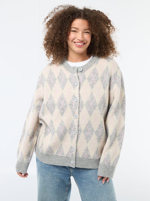 Cárdigan de punto grueso - Kiabi