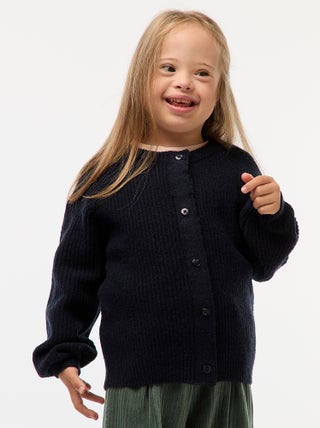 Cárdigan de punto grueso con abertura imantada - So Easy