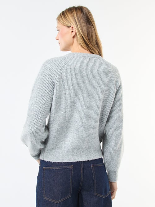 Cárdigan de punto grueso - Kiabi