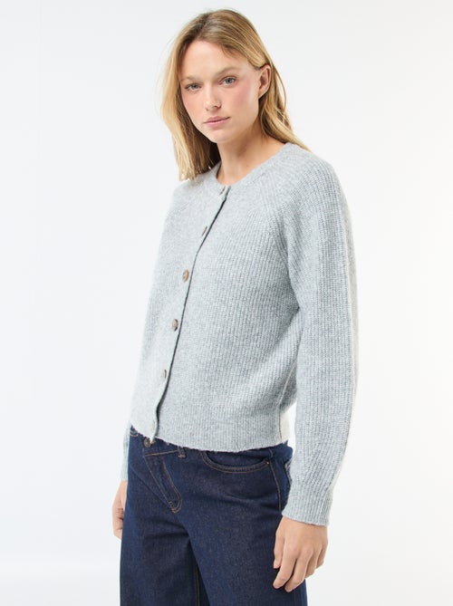 Cárdigan de punto grueso - Kiabi