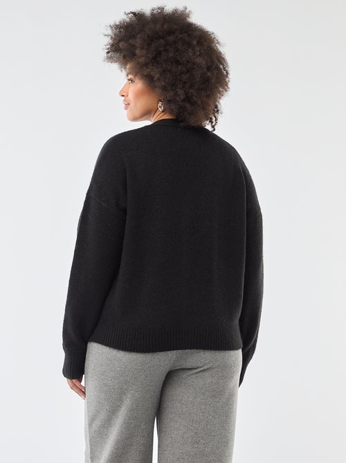 Cárdigan de punto grueso - Kiabi