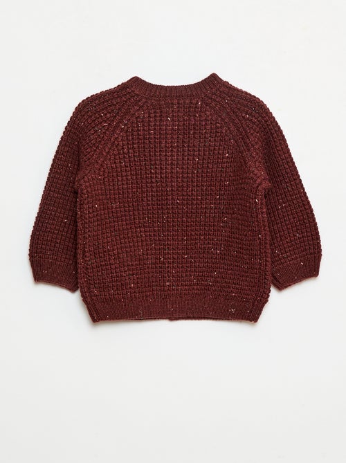 Cárdigan de punto grueso - Kiabi