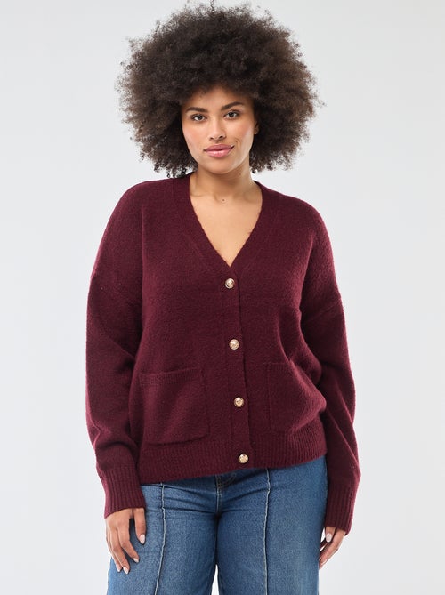 Cárdigan de punto grueso - Kiabi