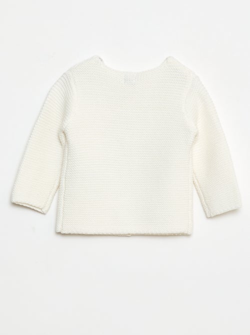 Cárdigan de punto musgo - Kiabi