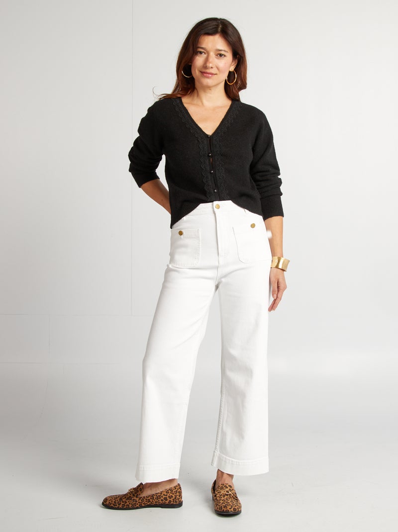 Cárdigan de punto NEGRO - Kiabi