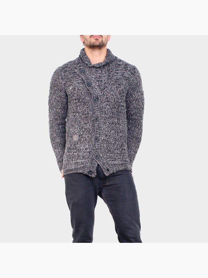 Cardigan de punto Negro - Kiabi