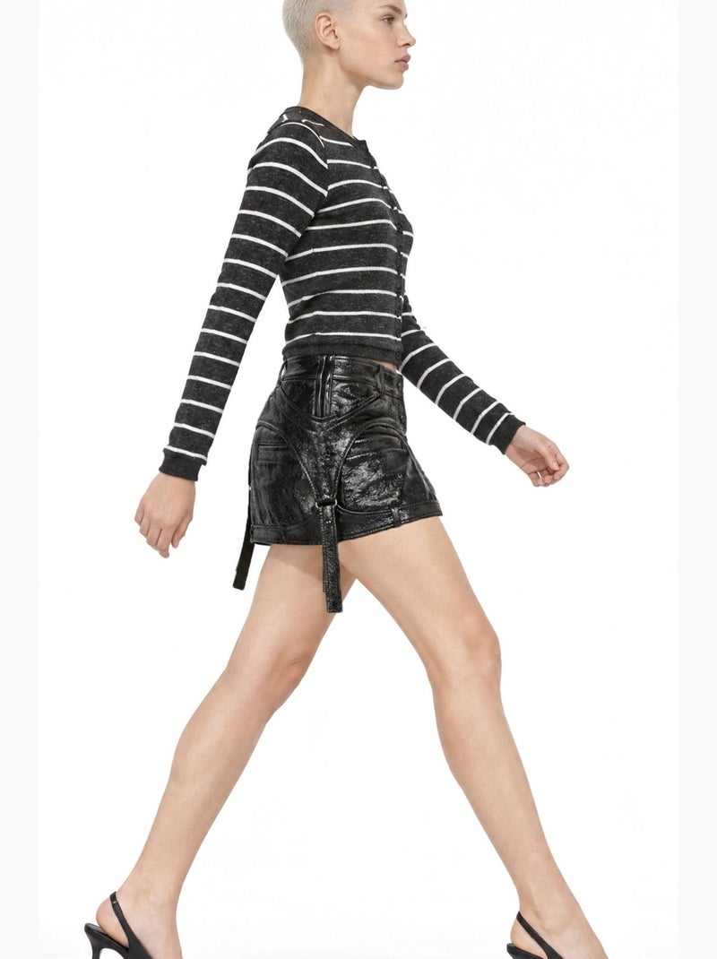 Cárdigan de punto para mujer busem Gris negro - Kiabi