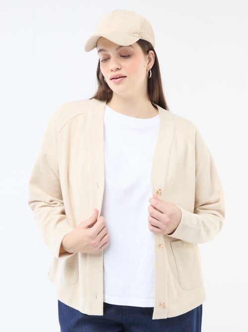 Cárdigan de punto suave - Kiabi