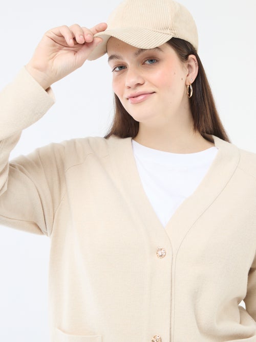 Cárdigan de punto suave - Kiabi