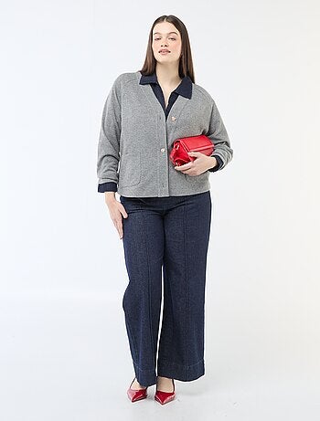 Cárdigan de punto suave