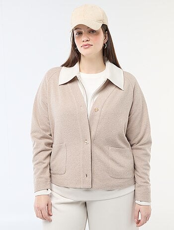 Cárdigan de punto suave