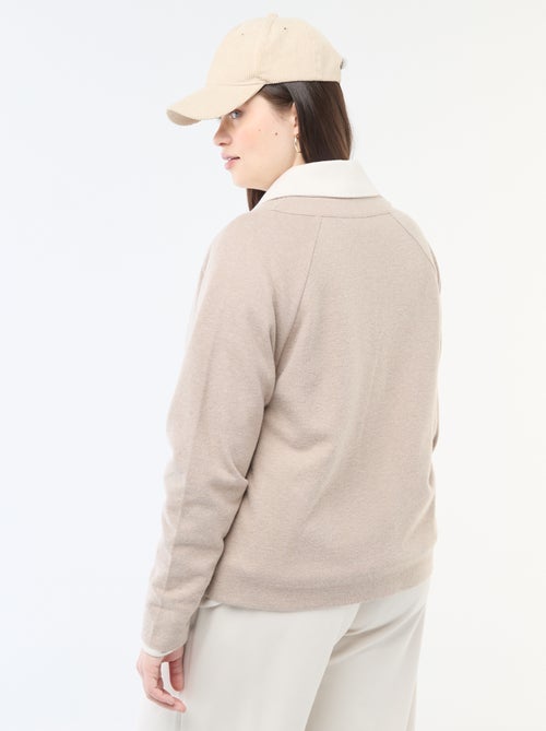 Cárdigan de punto suave - Kiabi