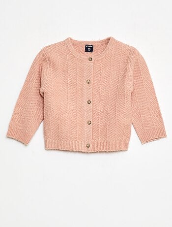 Cárdigan de punto tricot