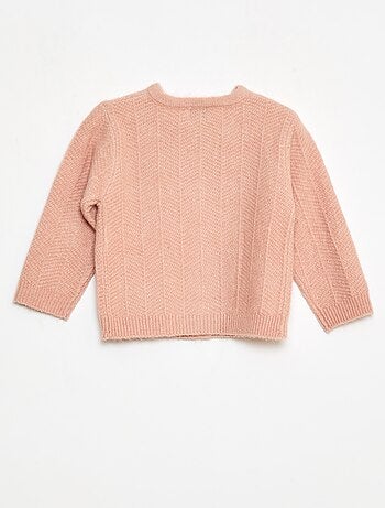 Cárdigan de punto tricot