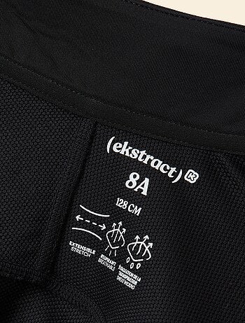Ekstract - Cárdigan deportivo con cuello alto y cremallera