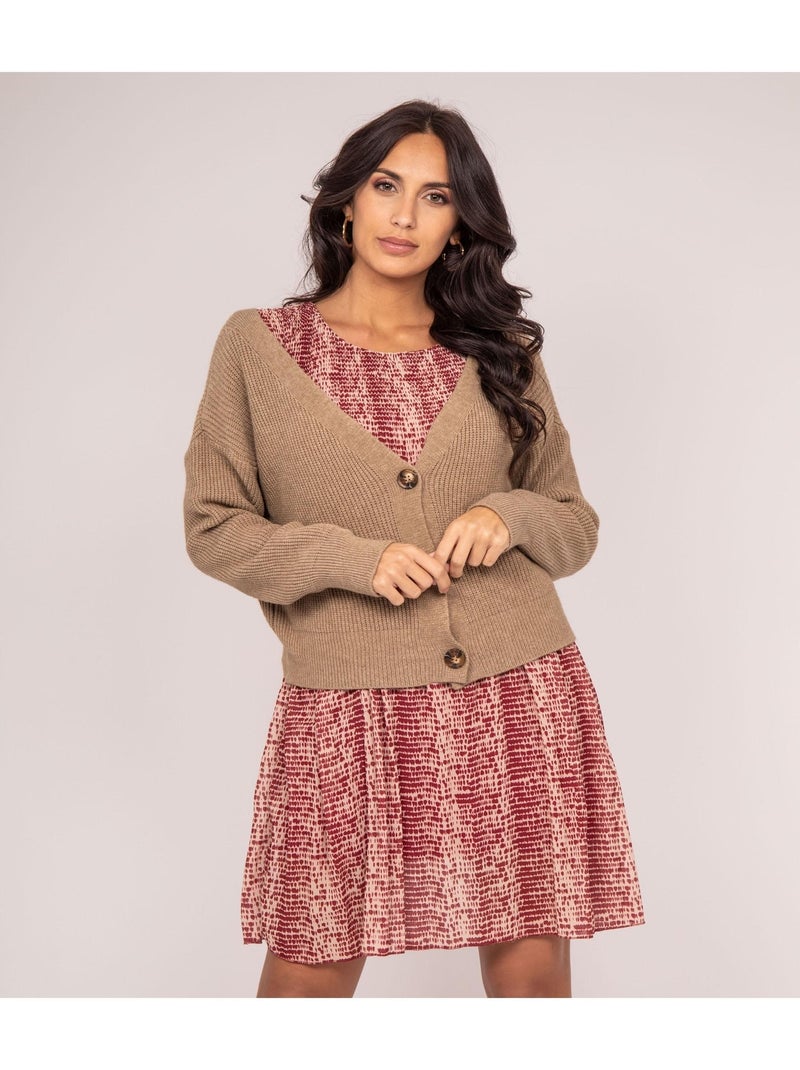 Cárdigan KYLIE Beige - Kiabi