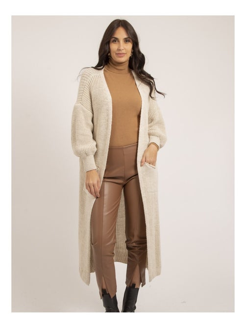 Cárdigan largo abierto KORFA - Kiabi