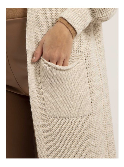 Cárdigan largo abierto KORFA - Kiabi