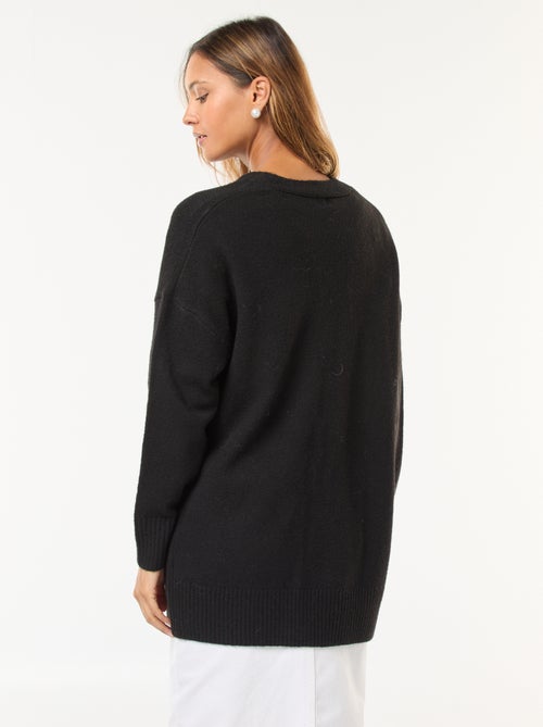 Cárdigan largo abierto - Kiabi