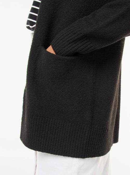 Cárdigan largo abierto - Kiabi