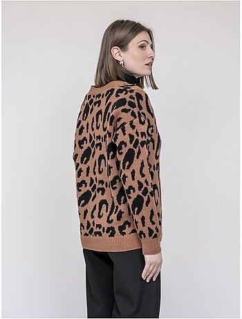 Cárdigan leopardo KATLINE