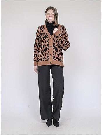 Cárdigan leopardo KATLINE