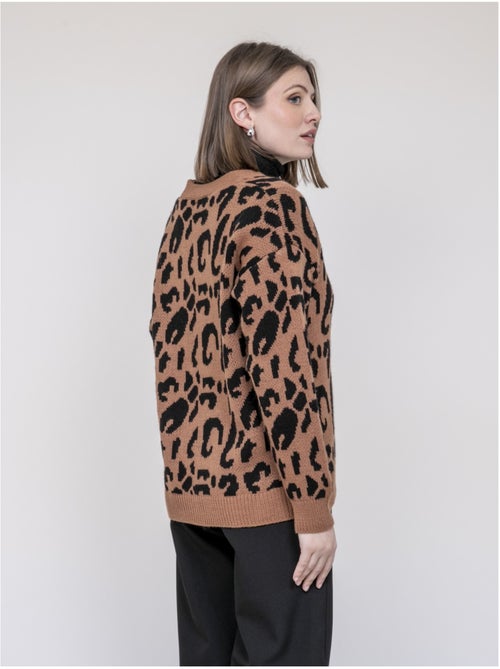 Cárdigan leopardo KATLINE - Kiabi