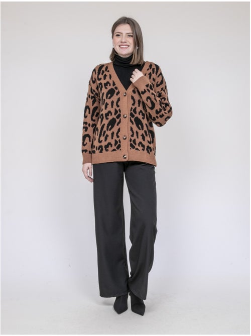 Cárdigan leopardo KATLINE - Kiabi