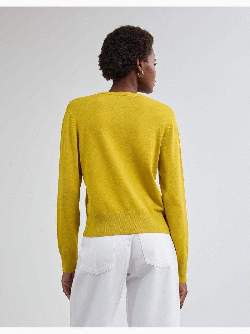 Cardigan, mo fashion Amarillo - Kiabi